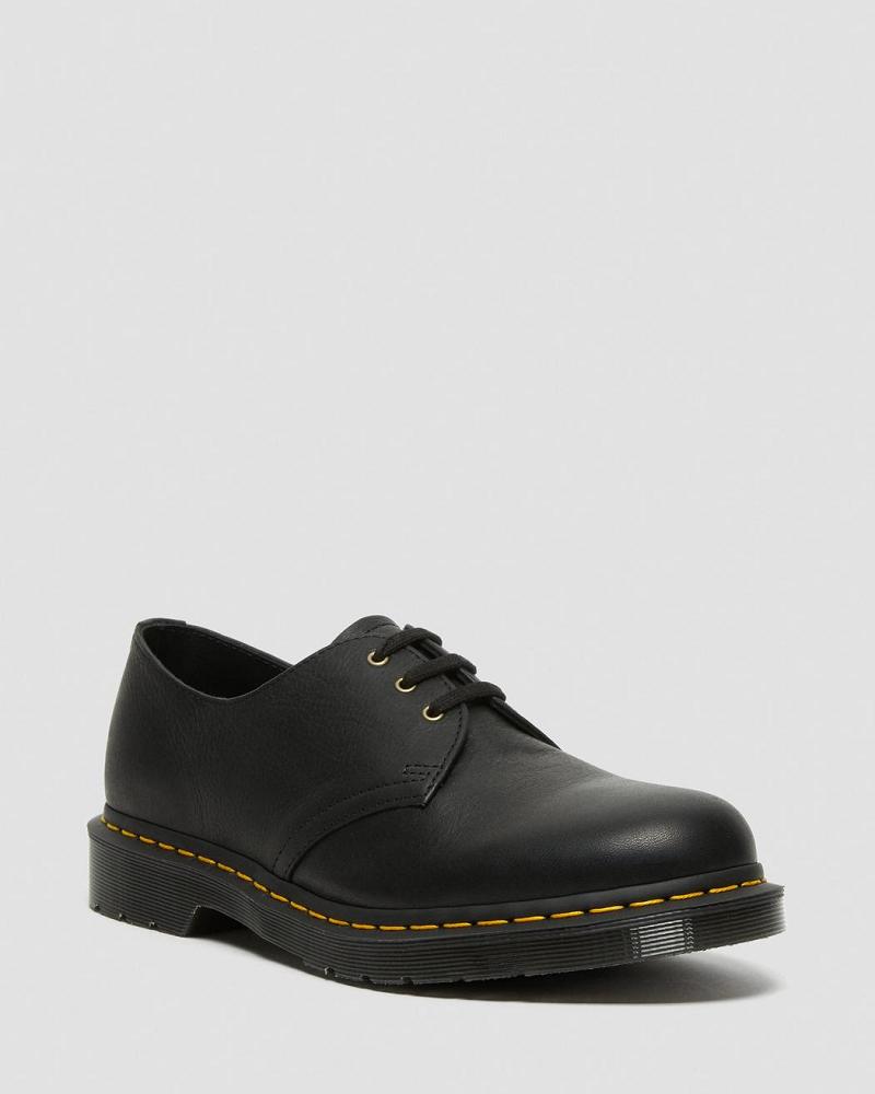 Women\'s Dr Martens 1461 Ambassador Leather Oxfords Shoes Black | AU 338DFM